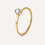 Anillo Brillante Gran Valor
