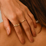 Anillo Clásico de Onda