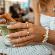 Anillo de Perla Elegante