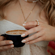 Anillo de Perla Elegante