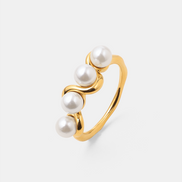 Anillo de Perla Elegante