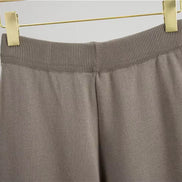 Conjunto 3 piezas de punto en tonos neutros