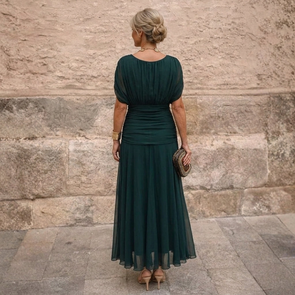 Elara | Vestido Largo de Caída Fluida