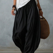 Luna | Conjunto con Hombros Descubiertos y Pantalón Fluido