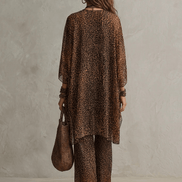 Conjunto Tres Piezas Bohemio Leopardo Degradado