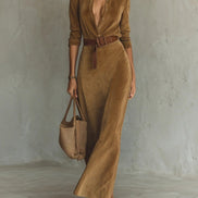 Greta | Vestido Maxi con Cinturón