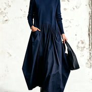 Monroe | Maxivestido de Cuello Alto