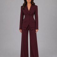 Anselma | Conjunto de dos piezas con blazer y pantalones