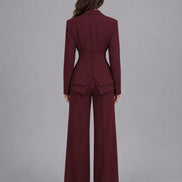 Anselma | Conjunto de dos piezas con blazer y pantalones