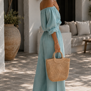 Arabella | Conjunto exclusivo con efecto lino para un verano con estilo