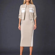 Conjunto de vestido y chaqueta deportiva