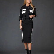 Conjunto de vestido y chaqueta deportiva