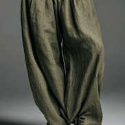 Conjunto Dos Piezas Camisa de Lino y Pantalón Ancho