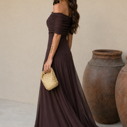 Vestido Toledo en color marrón