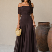 Vestido Toledo en color marrón