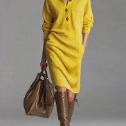 Janice | Vestido Elegante de Punto Jersey