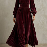 Elena | Vestido de Terciopelo