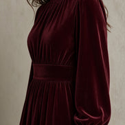 Elena | Vestido de Terciopelo