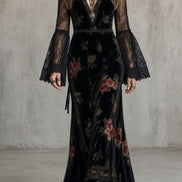 Natalina | Vestido de Terciopelo