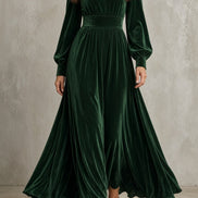 Elena | Vestido de Terciopelo