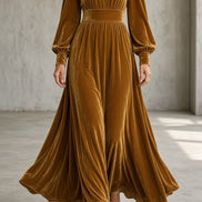 Elena | Vestido de Terciopelo