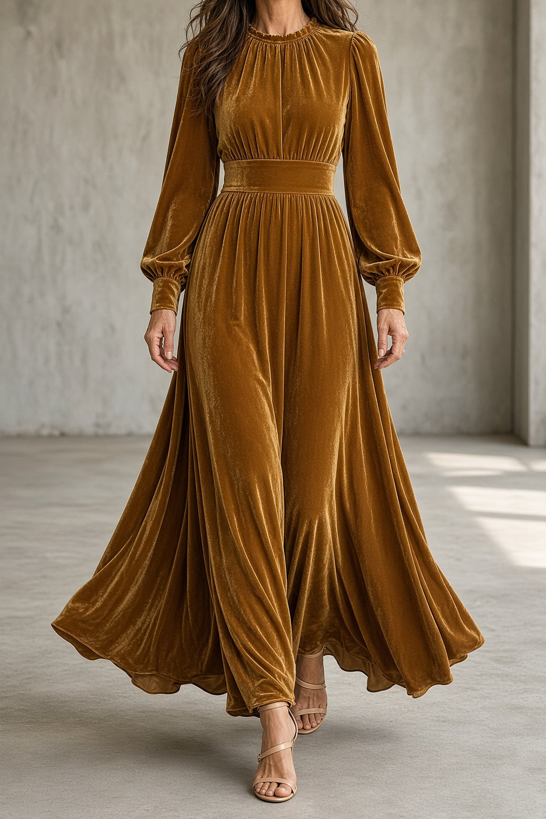 Elena | Vestido de Terciopelo