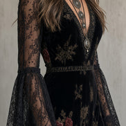 Natalina | Vestido de Terciopelo