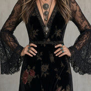 Natalina | Vestido de Terciopelo