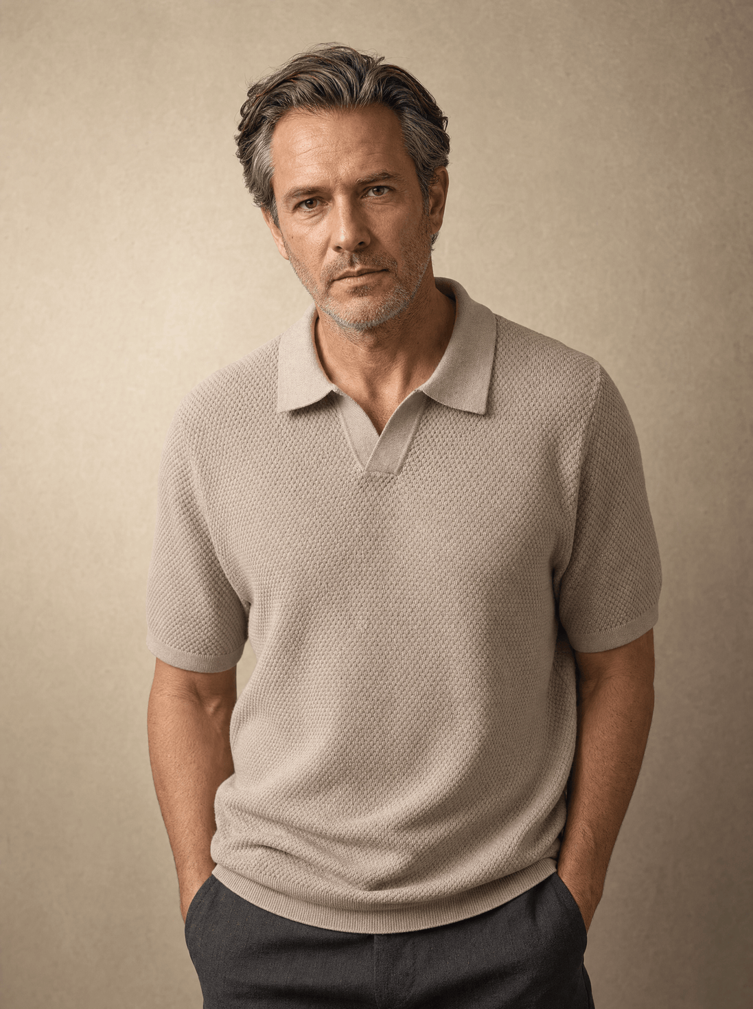André Ferran Woven Prestige Polo