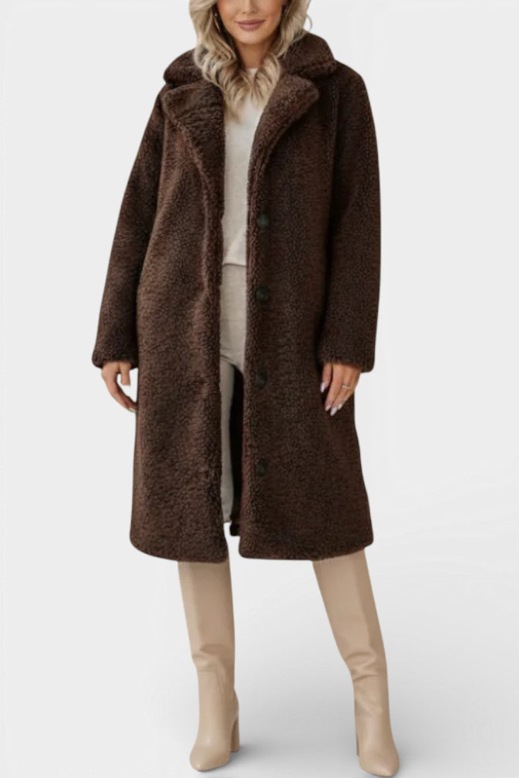 Abrigo Teddy Oversize