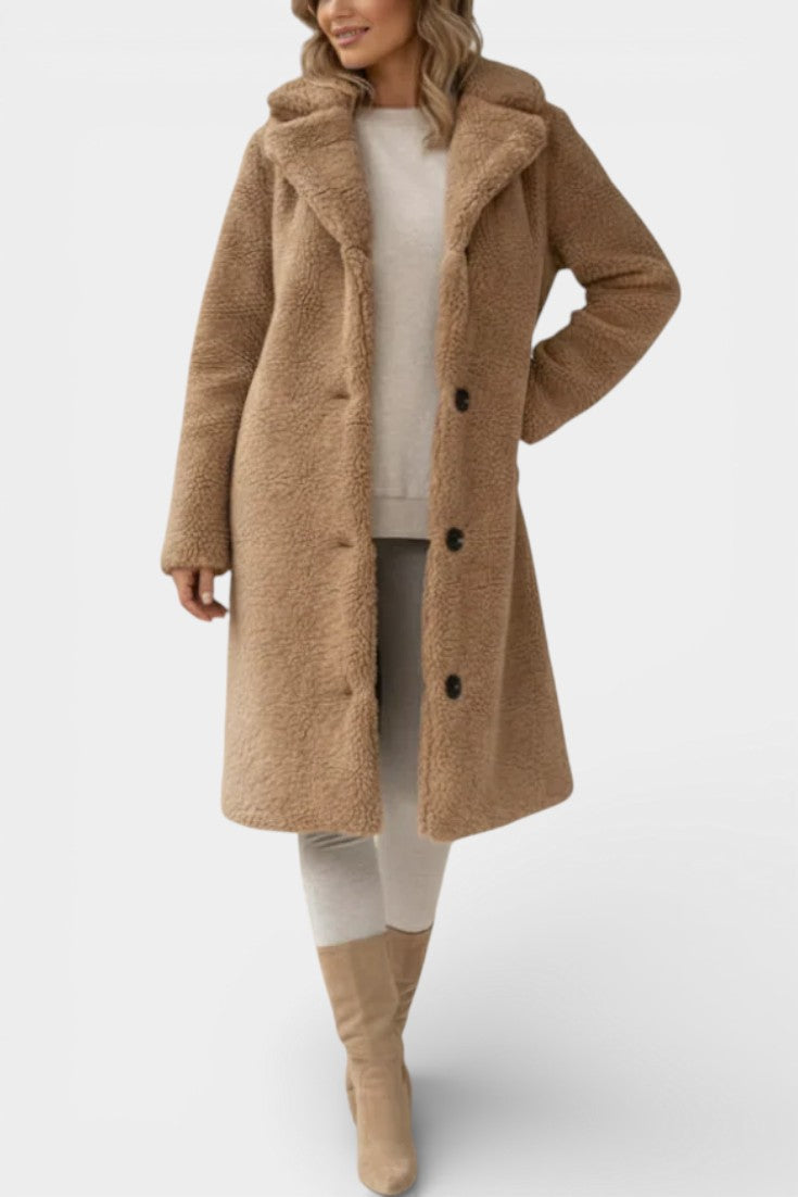 Abrigo Teddy Oversize