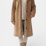 Abrigo Teddy Oversize