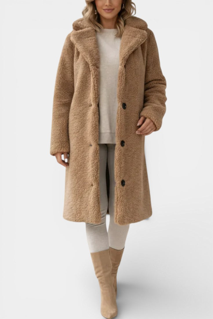 Abrigo Teddy Oversize