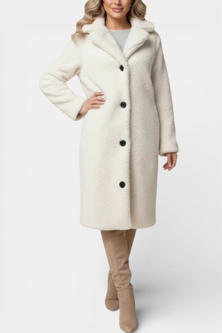 Abrigo Teddy Oversize