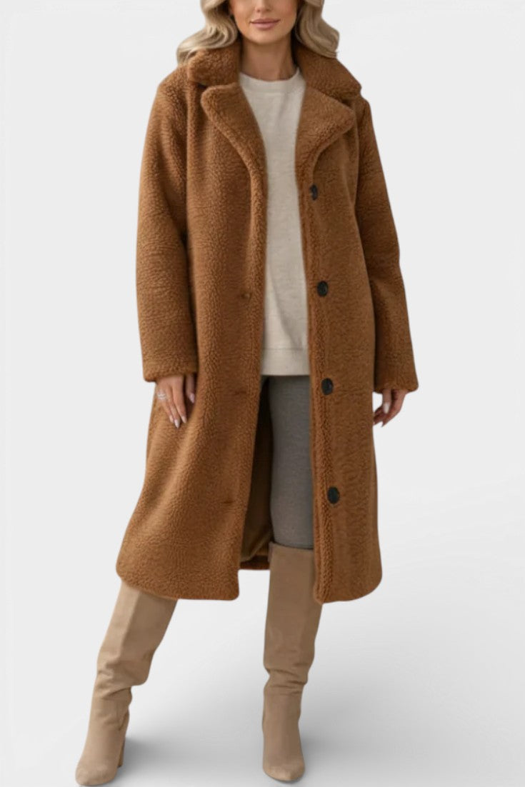 Abrigo Teddy Oversize