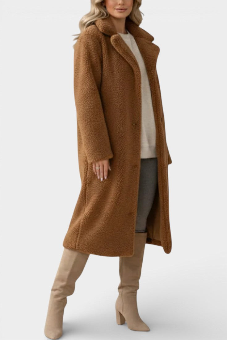 Abrigo Teddy Oversize