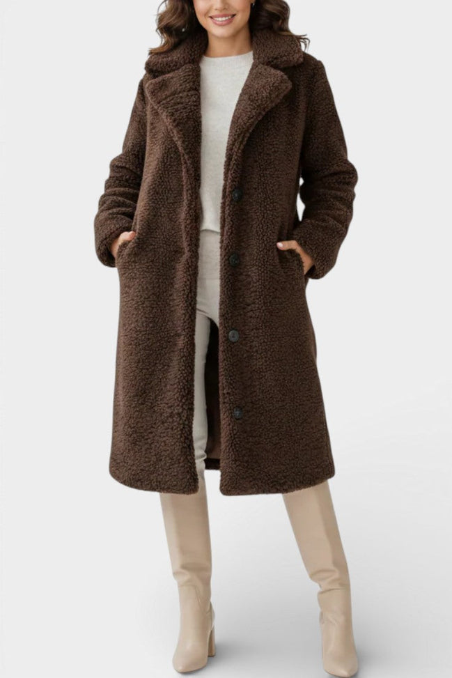 Abrigo Teddy Oversize