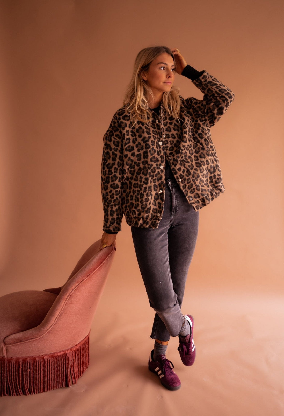 Chaqueta Charlene Leopardo™