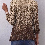 Chaqueta Leopardo con Volantes