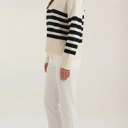 Suéter Oversized a Rayas Angela