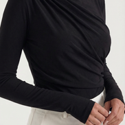 Audrey Geraffter Cuerpo de Manga Larga