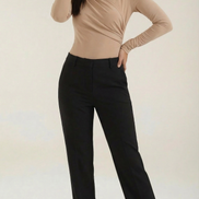 Audrey Geraffter Cuerpo de Manga Larga
