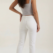 Blusa sin mangas Blair con fruncido y escote cuadrado