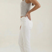 Blusa sin mangas Blair con fruncido y escote cuadrado