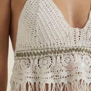 Brandy Boho Knit Halter Top