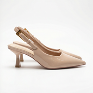 Zapatos Slingback de Tacón Bajo Elizabeth