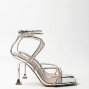 Tacones Jennifer medio con resorte en el tobillo