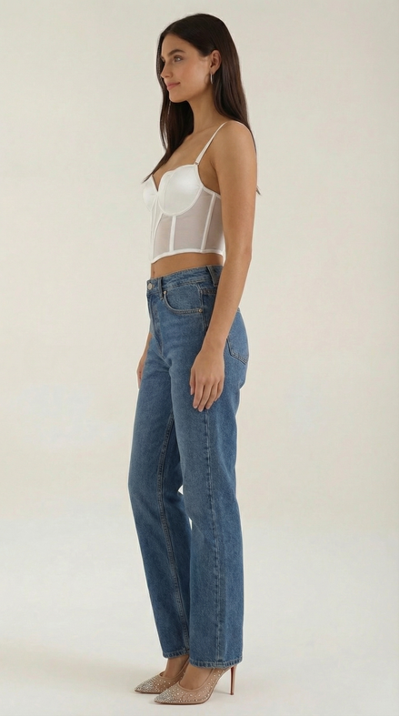 Penélope Short Corset Top