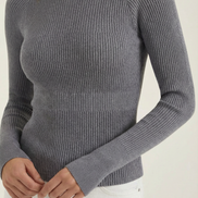Blusa de Manga Larga Rizada Samantha