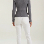 Blusa de Manga Larga Rizada Samantha